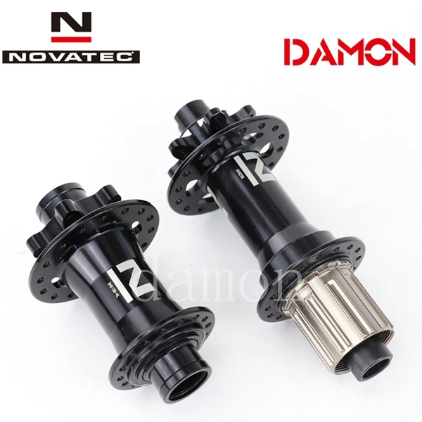 20X110 12X157 Тайвань Novatec DH61SB DH82SB Mtb дисковый тормоз 32 отверстия велосипедный концентратор DH горный велосипед черные концентраторы 15*110 мм 12*150 мм 12*157 мм - Цвет: 20X110 12X157
