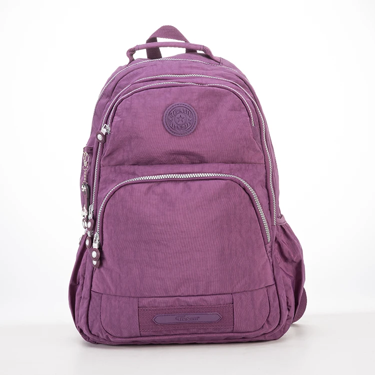 Школьный рюкзак TEGAOTE для девочек подростков Женский нейлоновый однотонный