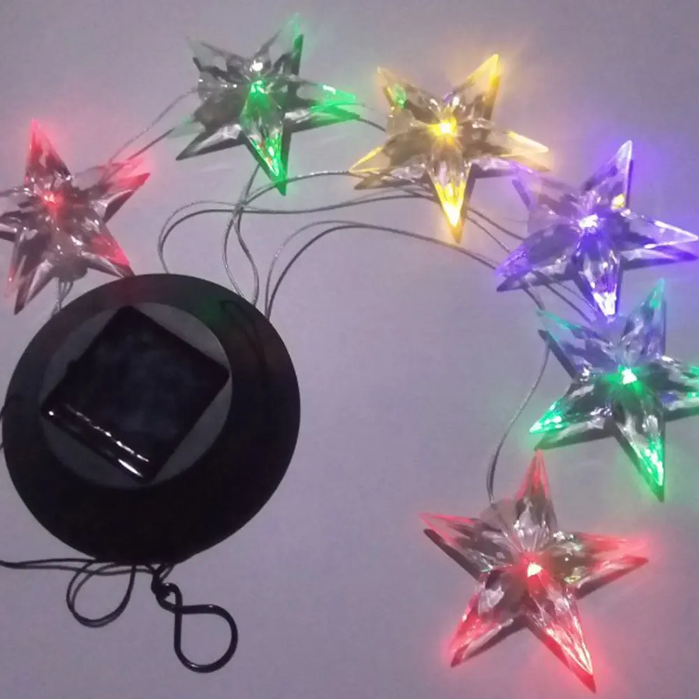 Солнечный ветряной светильник с музыкой изменение цвета звезды