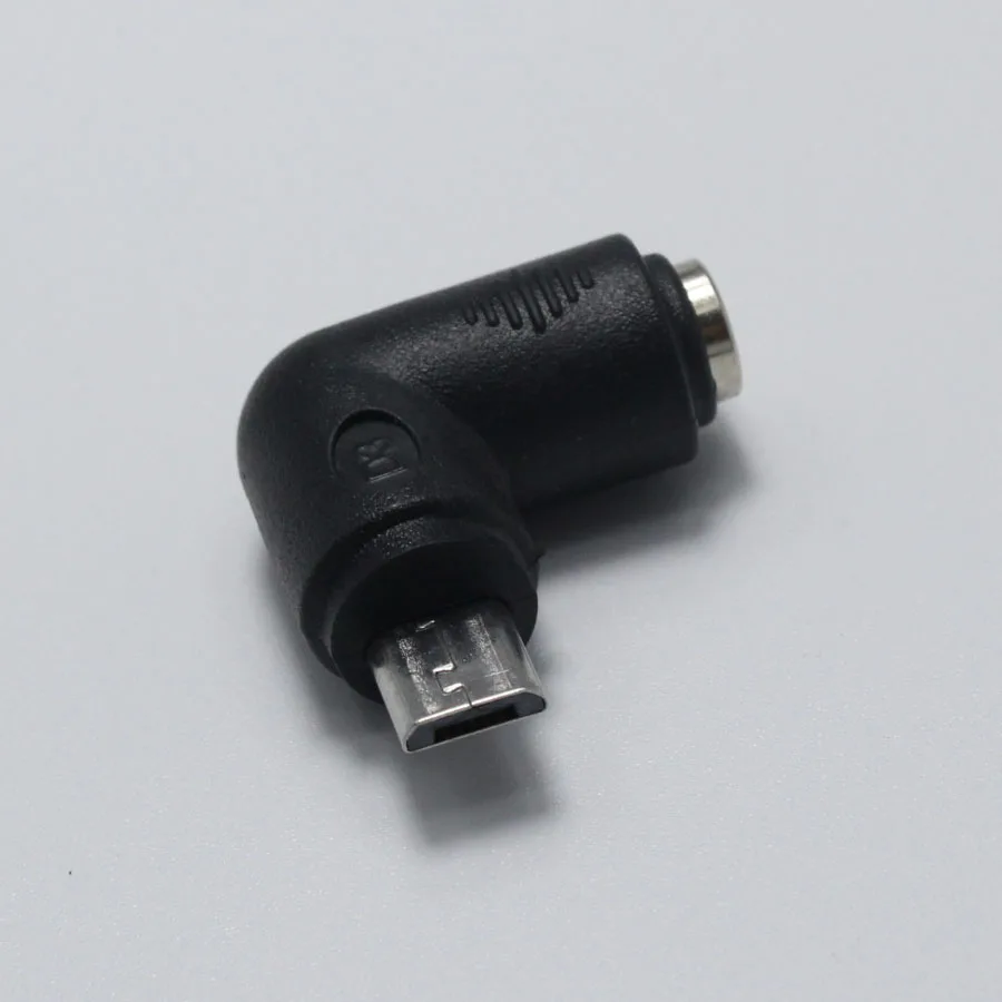 1 шт. 5 5*2 мм гнездо преобразование мощности постоянного тока штекер на Micro USB 90