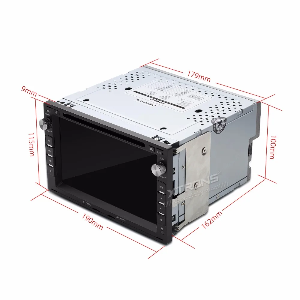 XTRONS 7 ''2 din ради, сan-шина gps автомобильный dvd плеер с навигацией плеер для Volkswagen Sharan LUPO CHICO транспортер для сиденья для SKODA