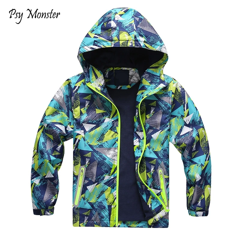 Детская флисовая ветровка с капюшоном для мальчиков|kids outerwear|children jacketschildren jacket boys