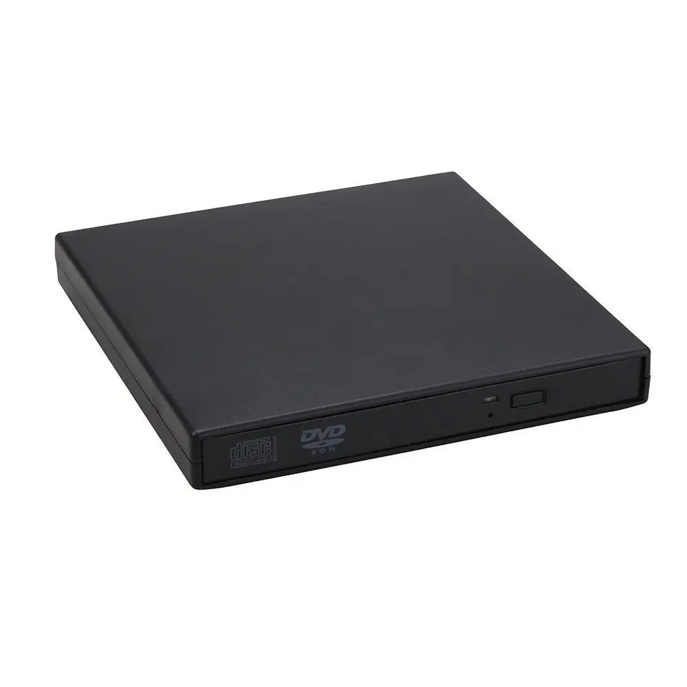 USB 2 0 внешний портативный CD/DVD RW DVD ROM комбо горелка оптический диск Тонкий чехол