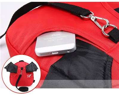 Детская школьная сумка для мальчиков и девочек милый 3D рюкзак с защитой от потери