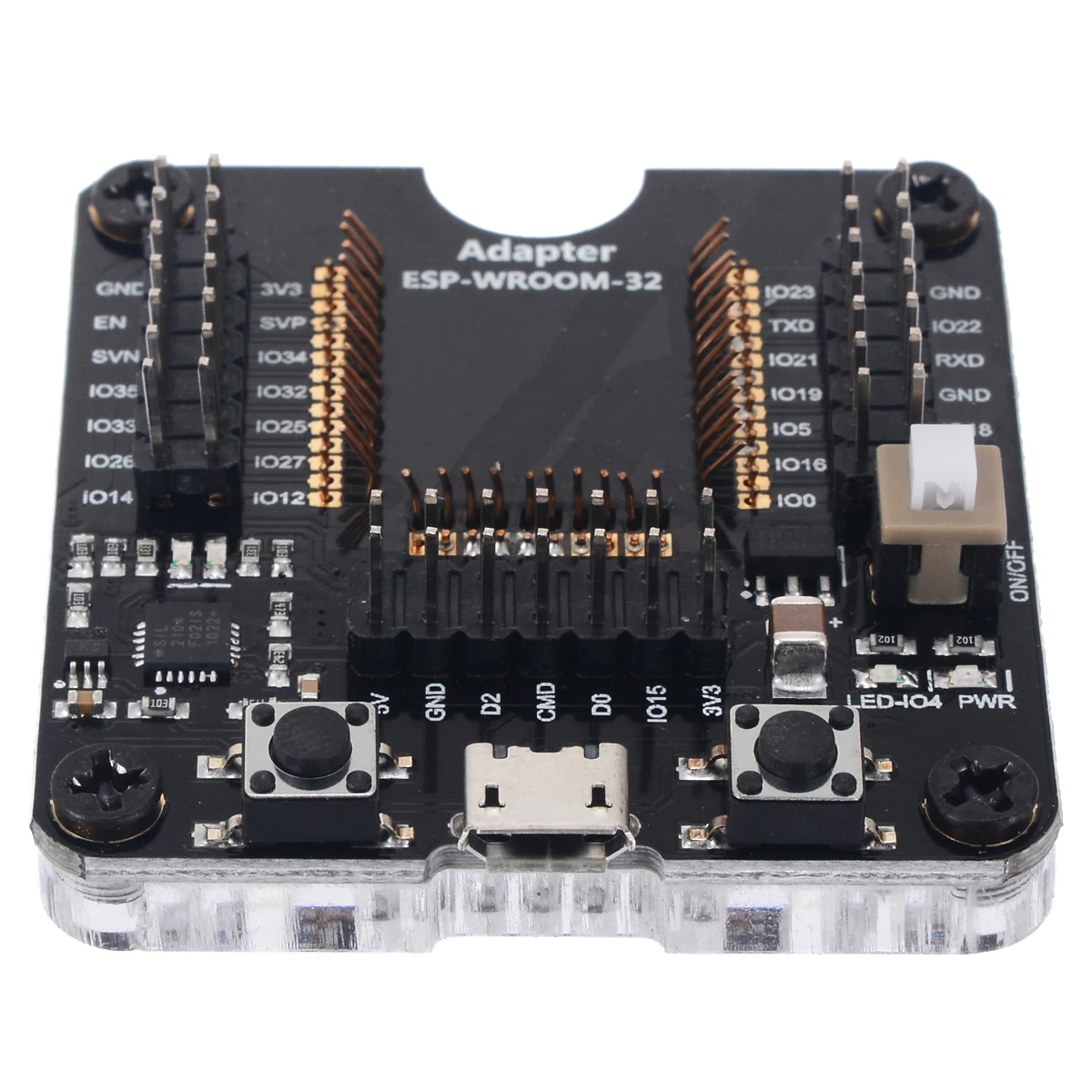1 шт. программатор гнездо инструмент ESP32 адаптер разъем для ESPRESSIF модуль
