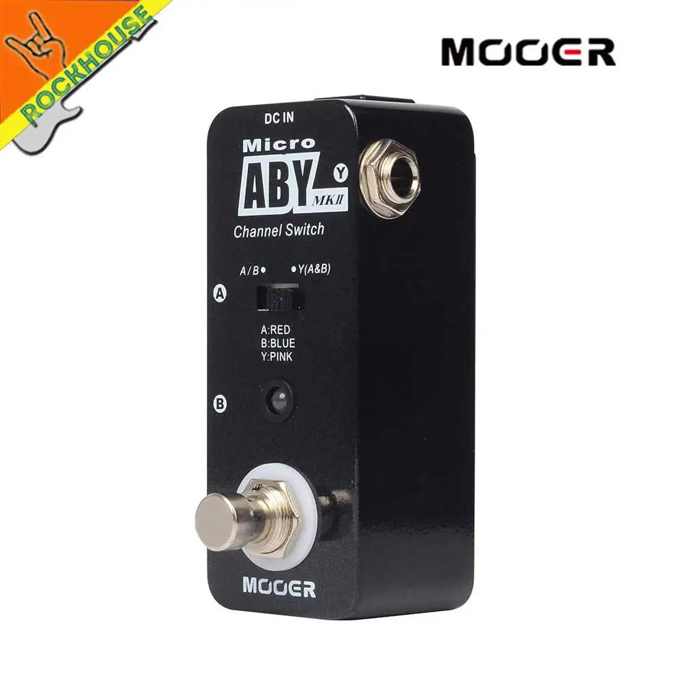 MOOER Micro ABY MK2 гитарный линейный селектор педали усилителя канальный переключатель
