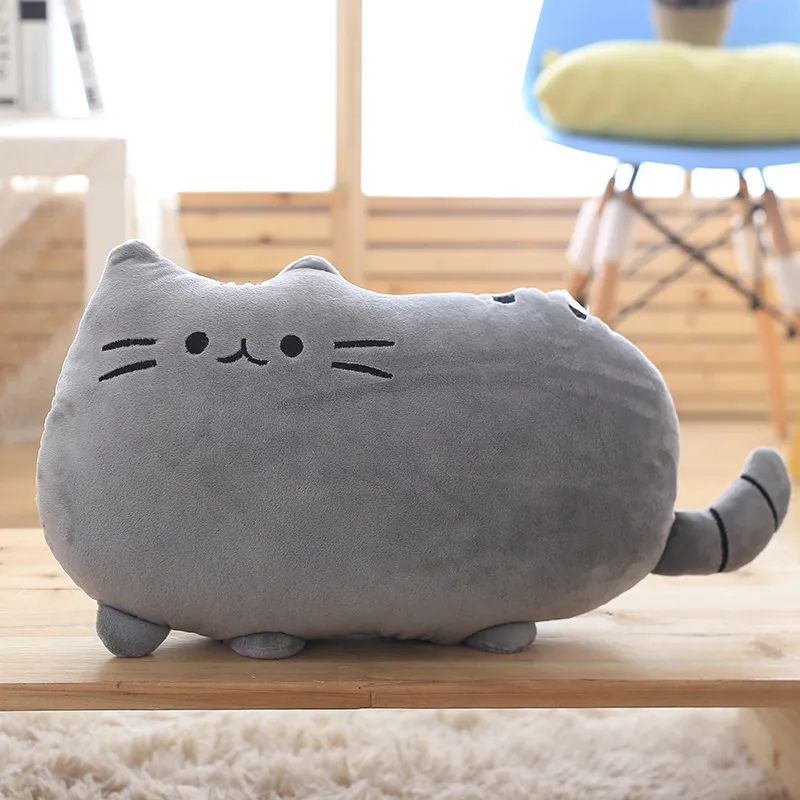 

Vanmajor 25/40cm Kawaii Cat Cushion Stuffed Plush Animal Doll Pillow Cute Toys Birthday Gifts For Children Kids Girl Brinquedos