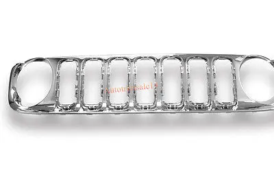 Хромированная передняя решетка Центр радиатора WI рамки для Jeep Renegade 2015 2016|chrome front