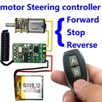 3 7v 4 5v 9v 12v motor forward reverse steering controller module wireless remote control switch 433mhz rf transmitter receiver