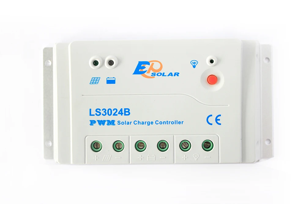 Контроллер 24В PWM EPEVER Регулятор зарядки солнечной батареи LS3024B с usb-кабелем ble BOX 30A