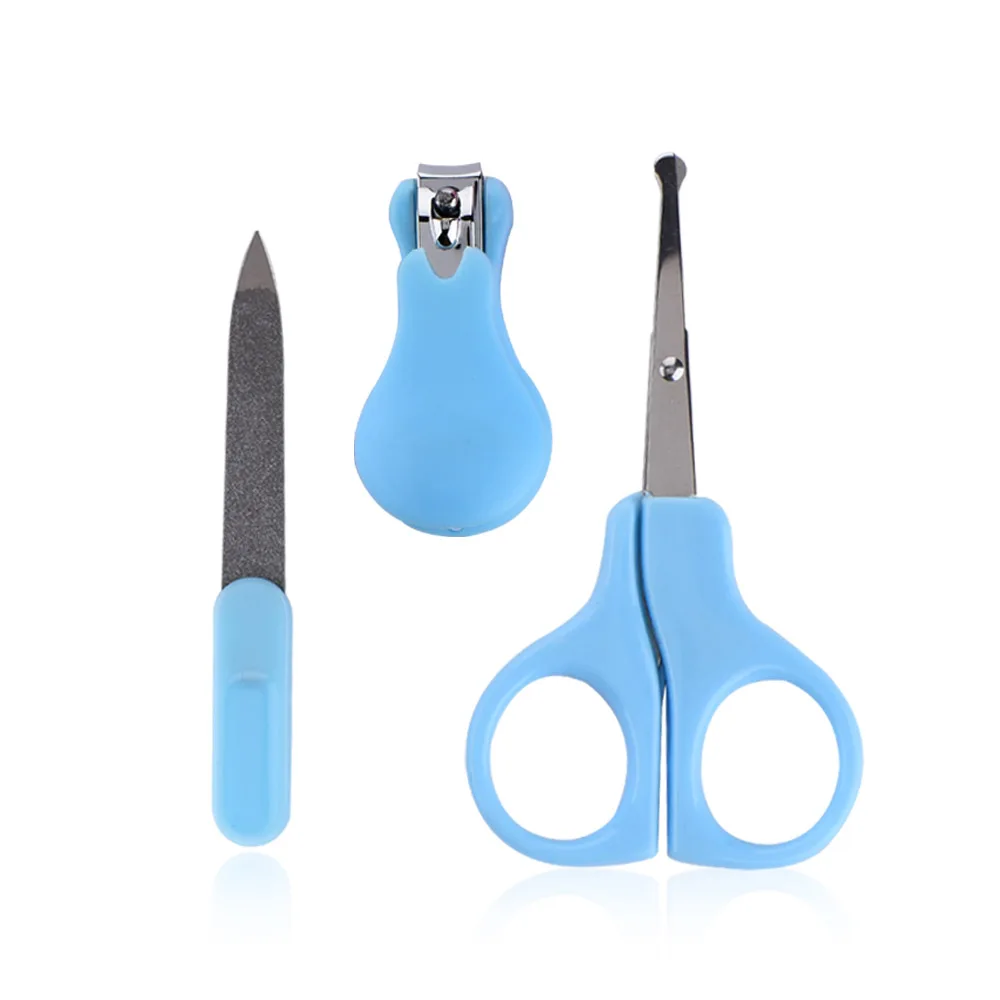New Lovely Mini Baby Nail Care Practical Clipper Trimmer Blue Pink Convenient Daily Set | Мать и ребенок