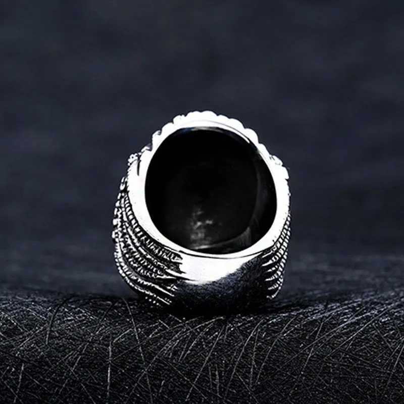Кольца SKA для мужчин Anillos высокого качества Личностные кольца для вечеринок из титановой стали Модные кино-аксессуары Анел Палец ювелирные изделия BR8-451.