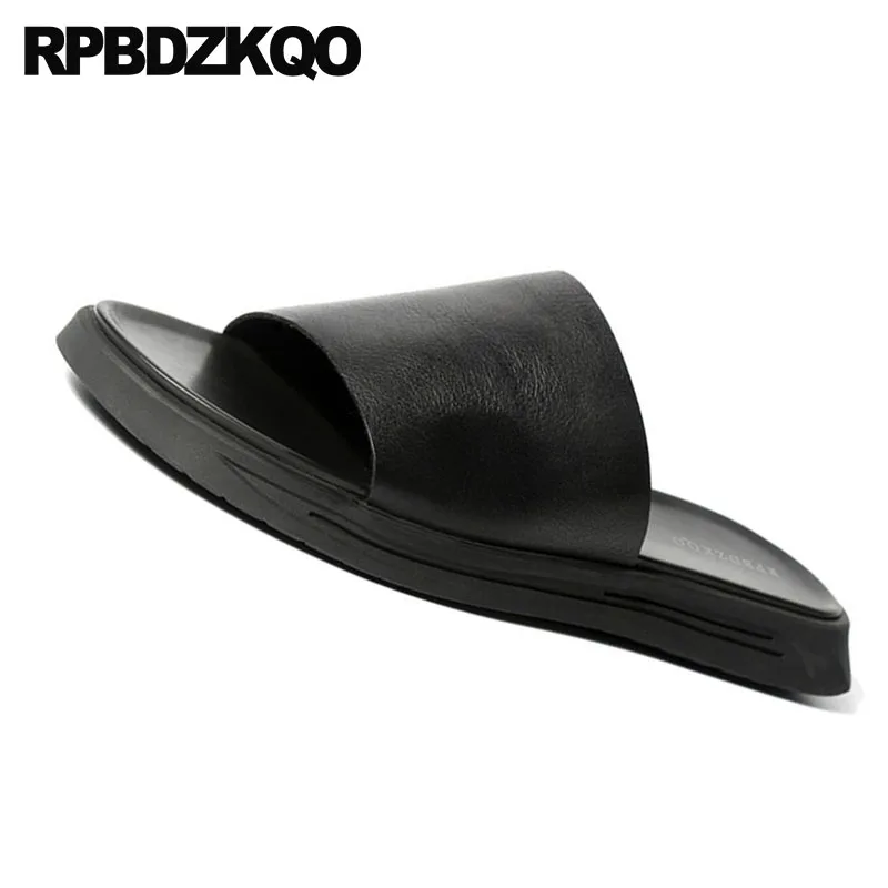 надевать повседневная мягкий дизайнер слайды обувь Мужские сандалии 2018 летние