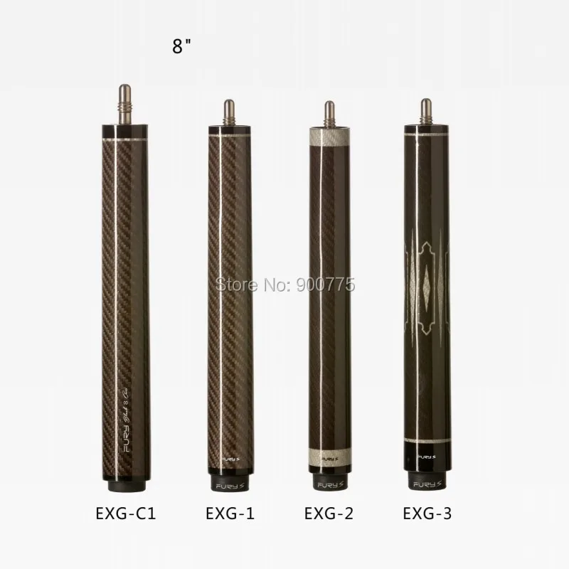 Fury cue расширение " Cue расширение с бампером(радиальный шарнирный штифт) EXG серии карбоновый махровый технологический стержень