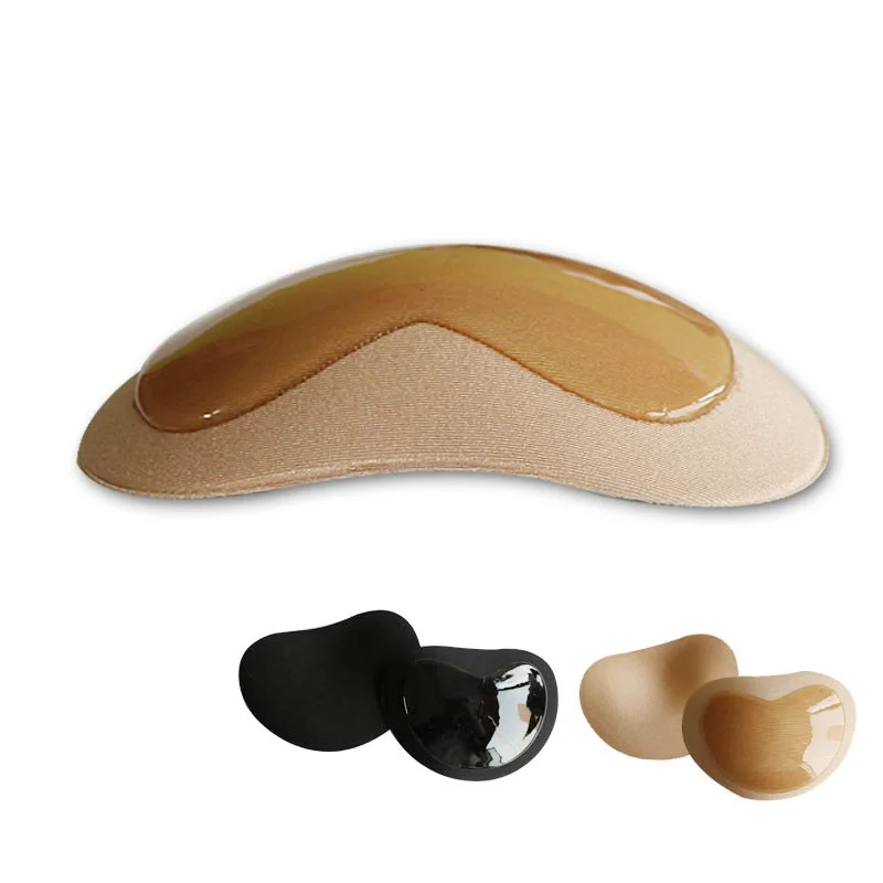 2 пары в партии липкий бюстгальтер колодки накладки для купальника увеличения