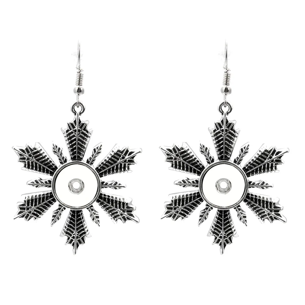 Новая мода оснастки кнопка Ювелирный Набор Оснастки ожерелье (18 мм) и серьги (12