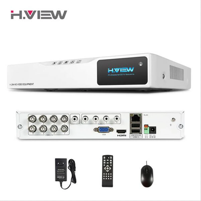 H. view 720 P система видеонаблюдения комплект 4ch cctv безопасности 4 шт. ик открытый