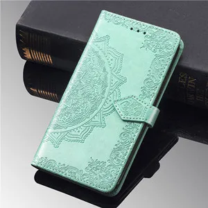 Чехол-бумажник с откидной крышкой для Asus Zenfone Live L1 ZA550KL 5,5 ZA550 550 550KL X00RD кожаный флип-чехол для телефона - Цвет: Светло-зеленый
