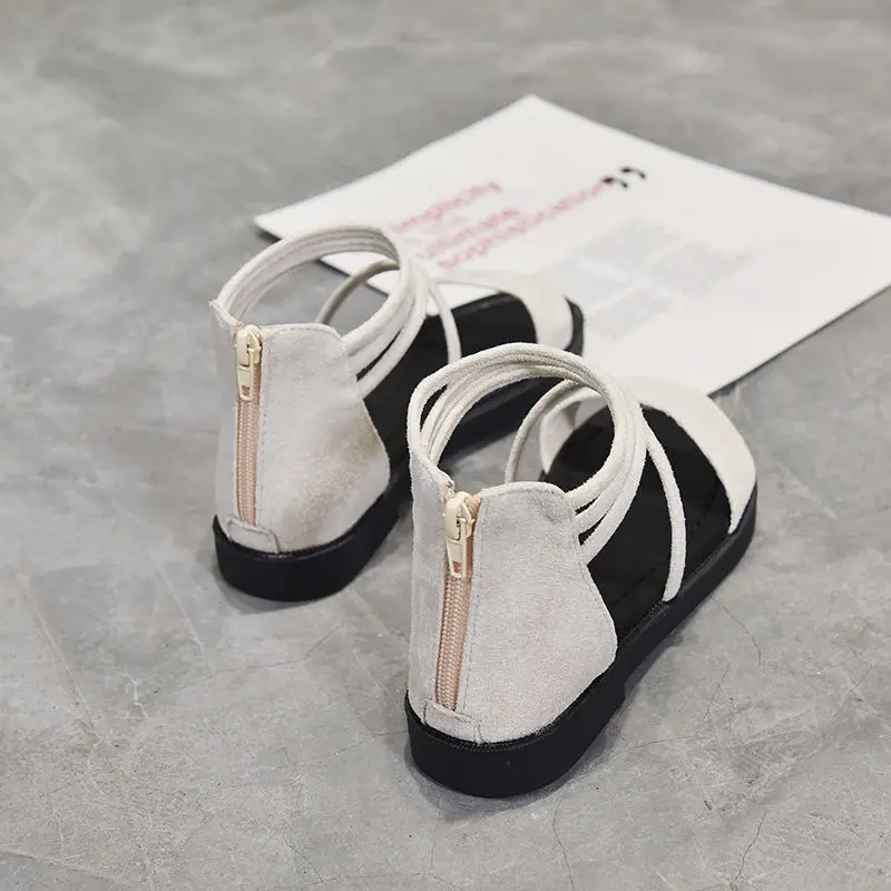 Новинка Для студентов в Корейском стиле дикого шикарные сандалии женские летние