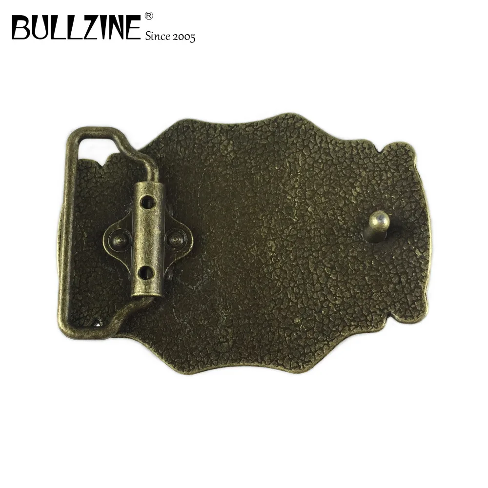 The Bullzine горячая Распродажа western bull ox мужской ремень с пряжкой 3 цвета FP-03707 подходит для 4 см Ширина ремня