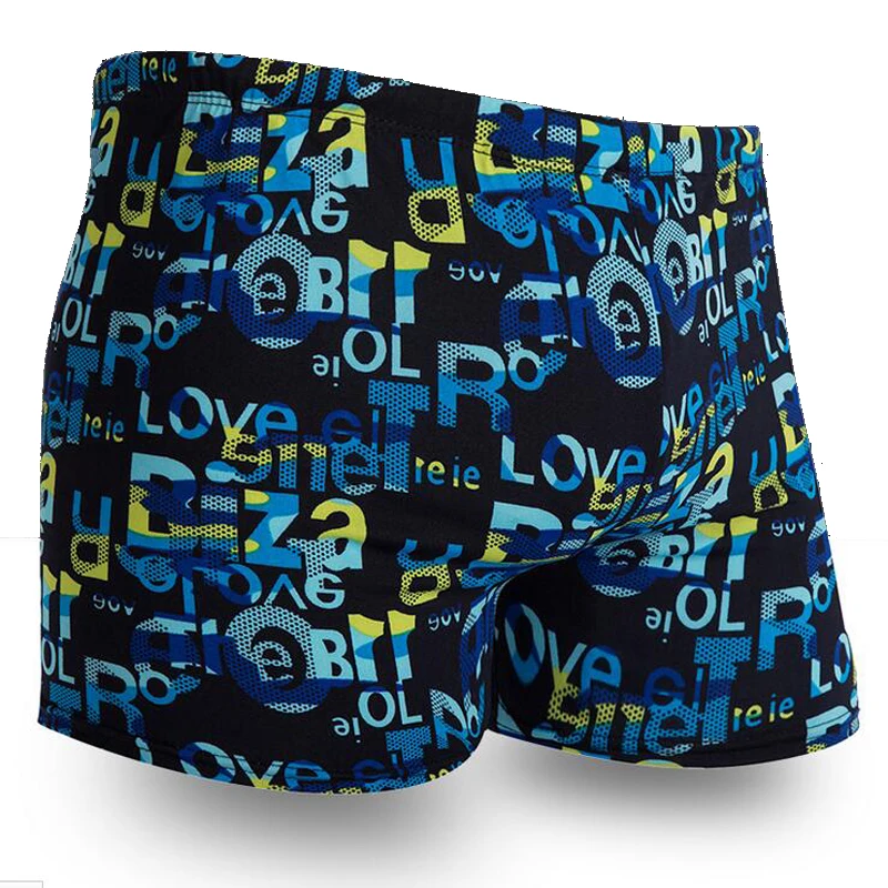 Мужские плавки с мультипринтами купальные спортивные купальный костюм пляжные