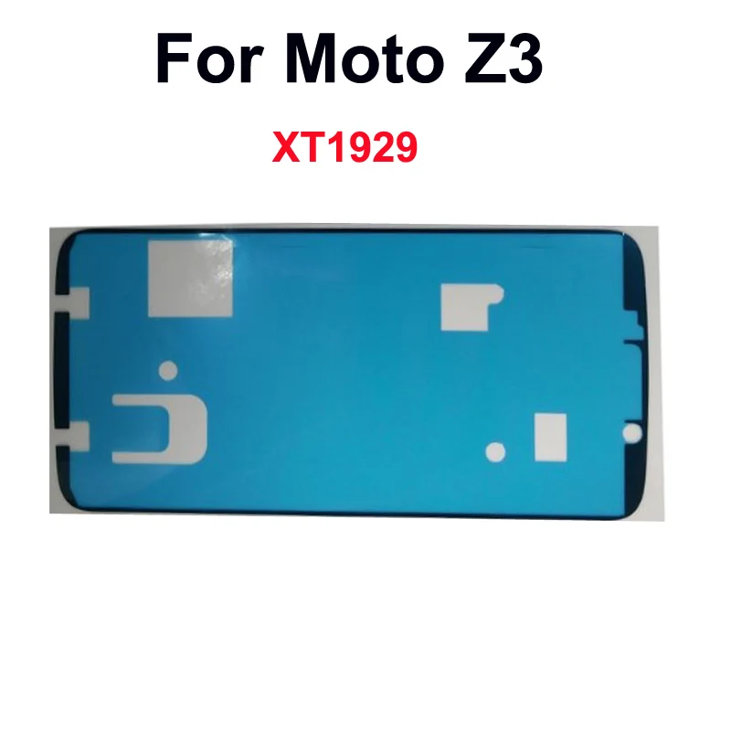 Клей для задней панели Moto Z3 Z 3 ЖК экран XT1929 наклейка на дисплей|Корпусы и рамки