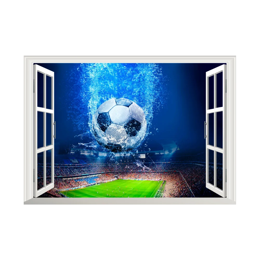 Чемпионат настенные наклейки на тему футбола для детей детские комнаты спальни