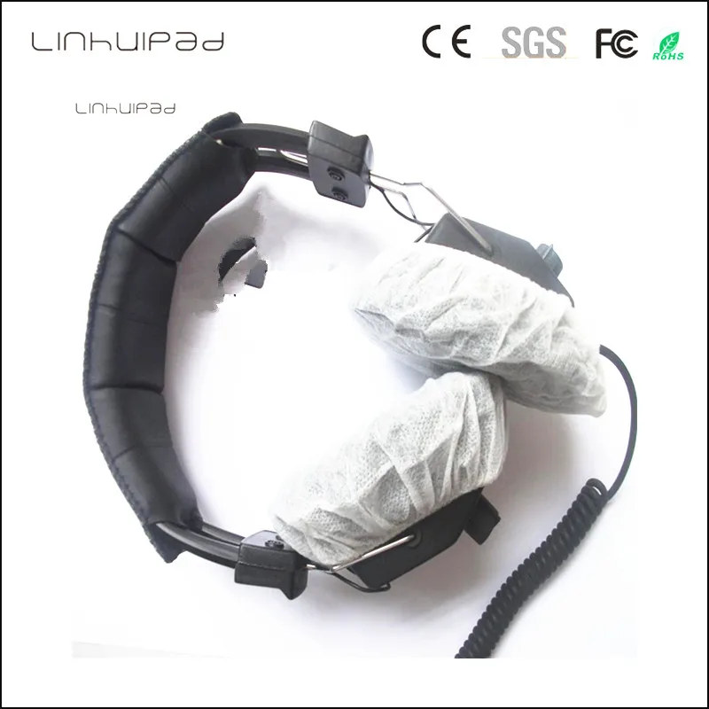 Linhuipad оптовая цена 12 13 см белые нетканые одноразовые гигиенические маски чехол