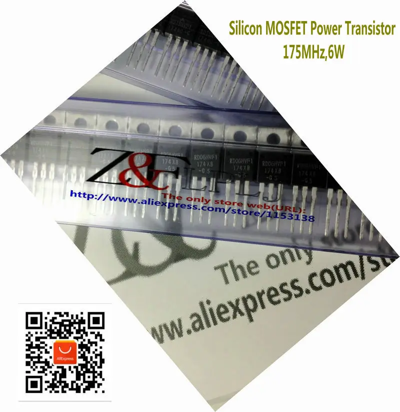 Mosfet трубка RD06HVF1 RD06HVF1-101 кремния полевой МОП-транзистор 175 МГц 6 Вт новый