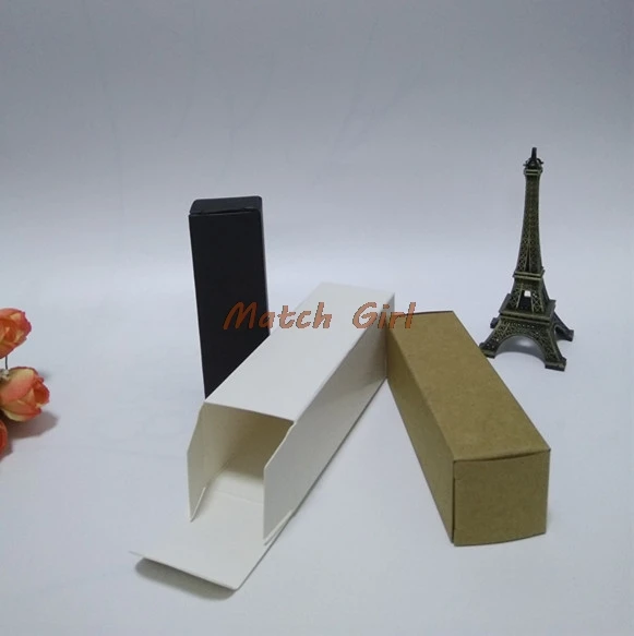 100 шт/lot-10ml/20 мл/30 мл/50 мл/100 мл пустая белая черная крафт-бумага бумажная коробка для бутылки капельницы Косметика Подарочные коробки для вечеринок