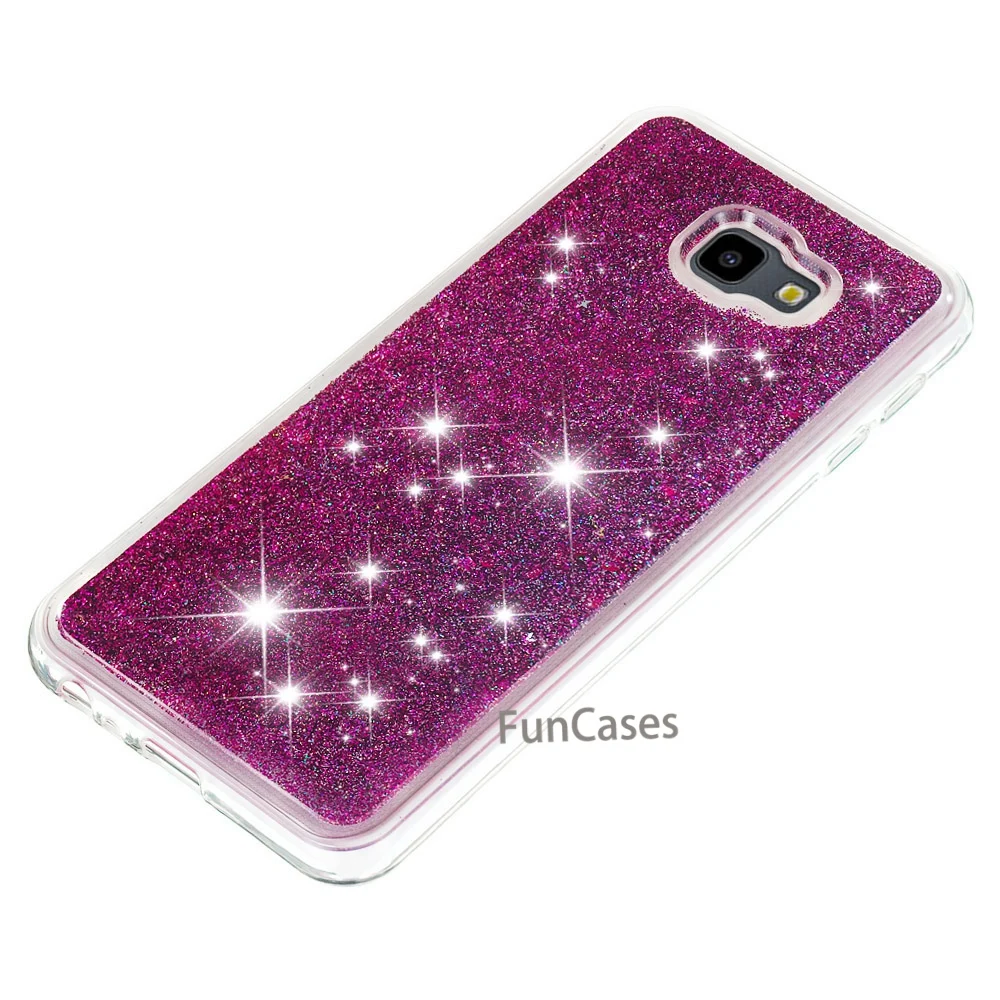 Горный хрусталь для samsung Galaxy J4 + плюс Чехол звезд диаманта Bling жидкий песок