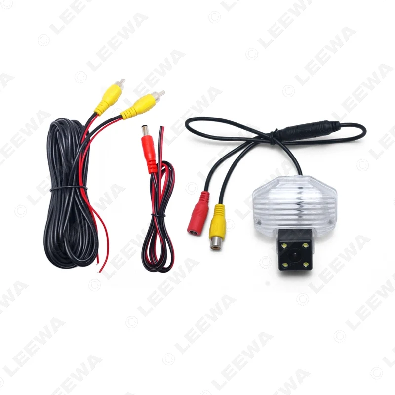 LEEWA HD Car Rear View Reverse Camera With 4LED lights for Toyota Corolla/VIOS/Avensis Parking #CA4053 | Автомобили и мотоциклы