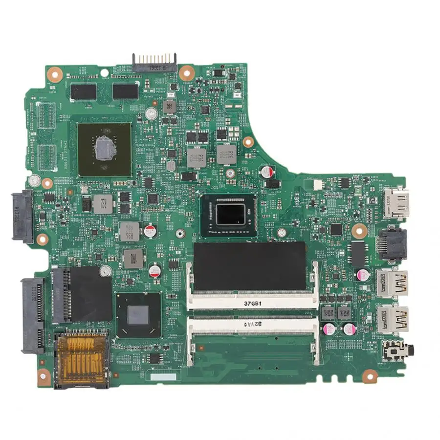 Материнская плата для ноутбука DELL 3421/2421/5421 с кнопкой I3 CPU CR2032 (не входит в