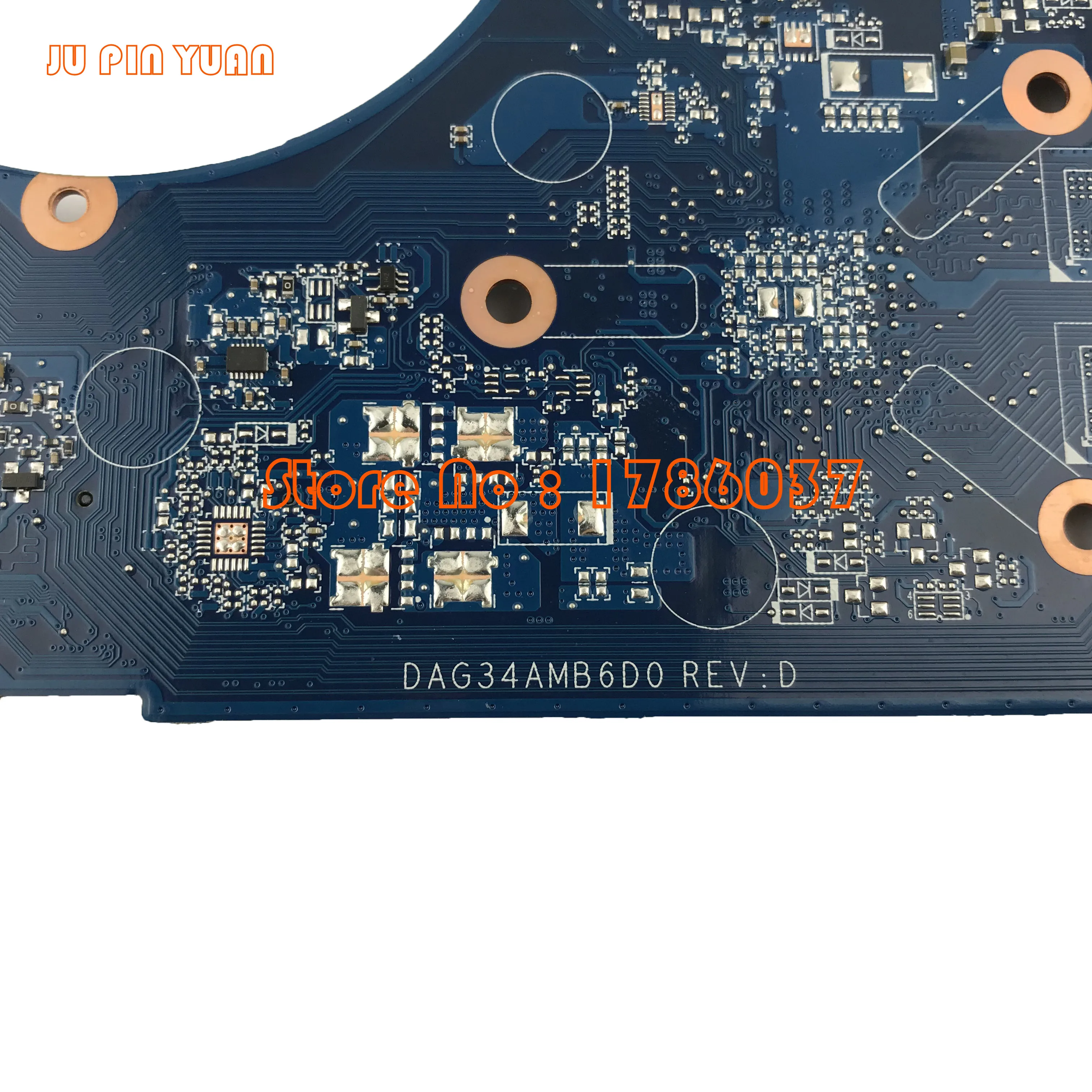 Ju pin yuan 901574-601 DAG34AMB6D0 G34A для hp Pavilion 15-AU серии Материнская плата 901574-501 с i5-7200U ЦП полностью протестирована