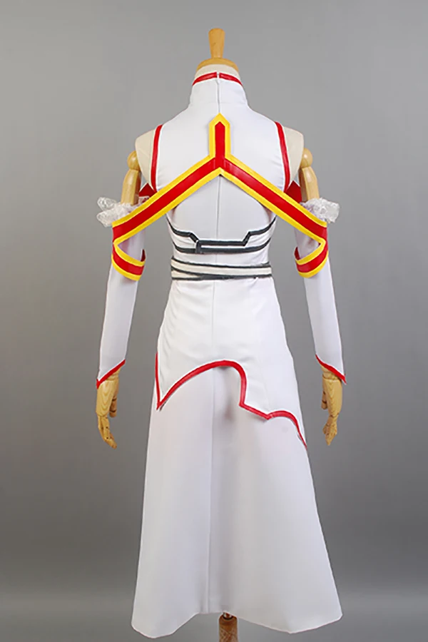 Sword Art Online Cosplay Asuna Costume Anime Full Set Uniform Halloween Carnival Women Dress full sets | Тематическая одежда и