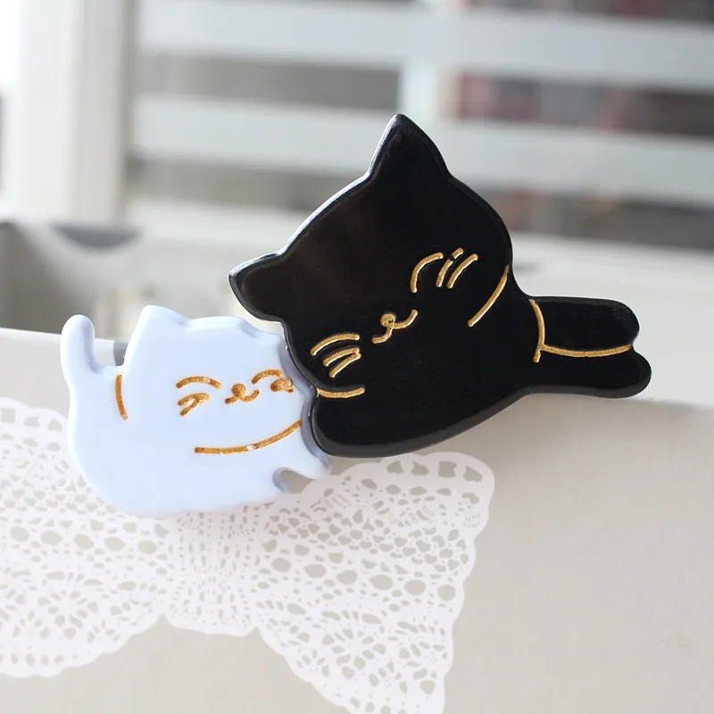 Взрослых заклинание кошка Hairpins20pcs мультфильм кошка дети заколки для волос женские головные уборы милые девушки Ацетатный лист заколки для волос