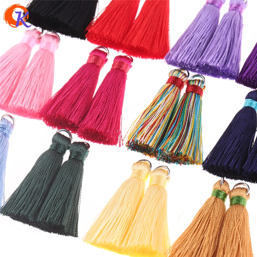 Cordial Design 3.5CM 10Pcs Jewelry Accessories/Accessories Parts/diy Accessories/Tassel With Rhodium Ring/Jewelry Findings | Украшения и