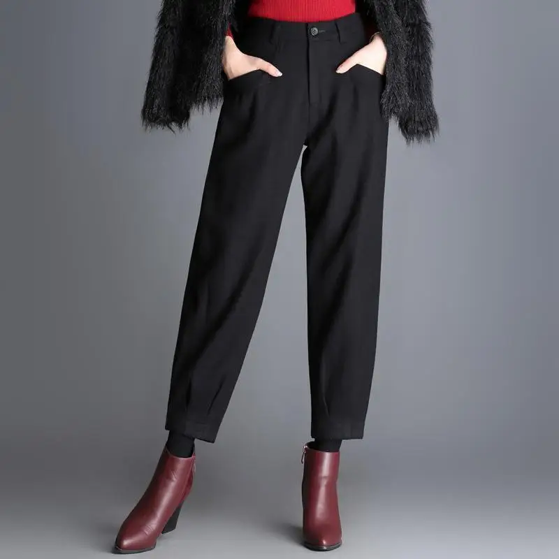 Одежда Палаццо Roupas одежда Pantalon Mujer джоггеры Spodnie Damskie для женщин Осень Зима