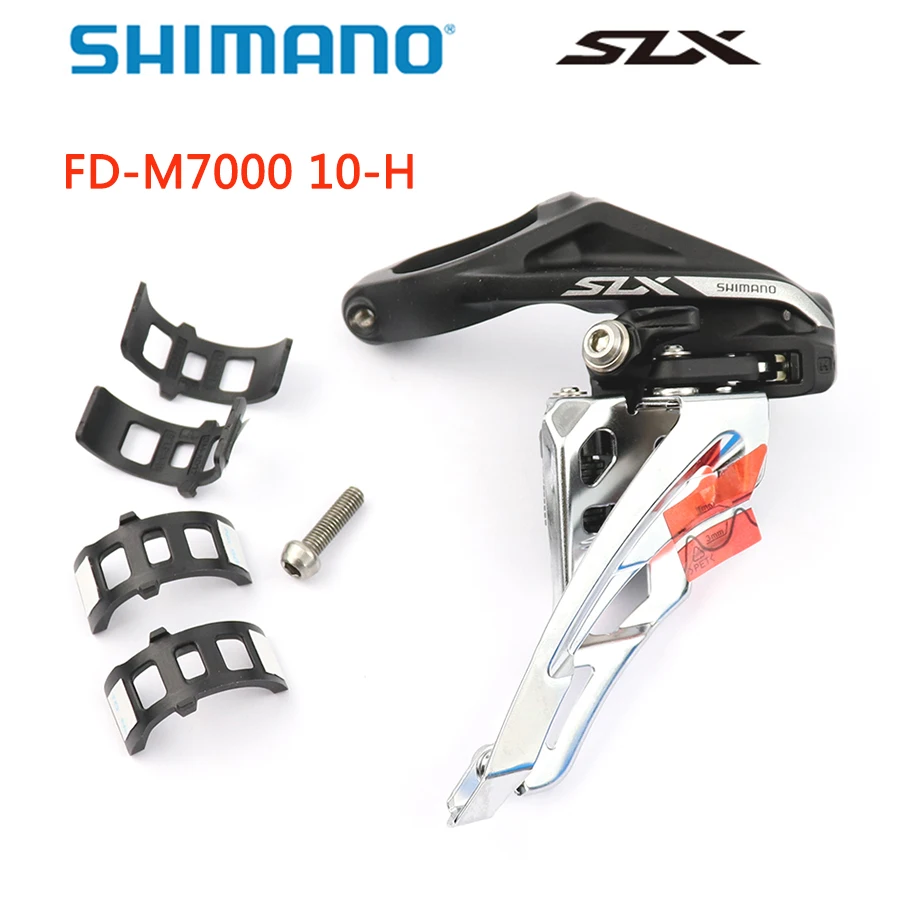 SHIMANO SLX FD-M7000 Передний переключатель 3x10 Скорость оригинальный M7000-10-H/M7000-10-D/M7000-10-E