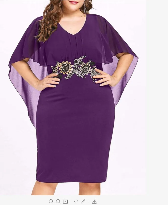 Платье женское повседневное длинное с коротким рукавом и треугольным