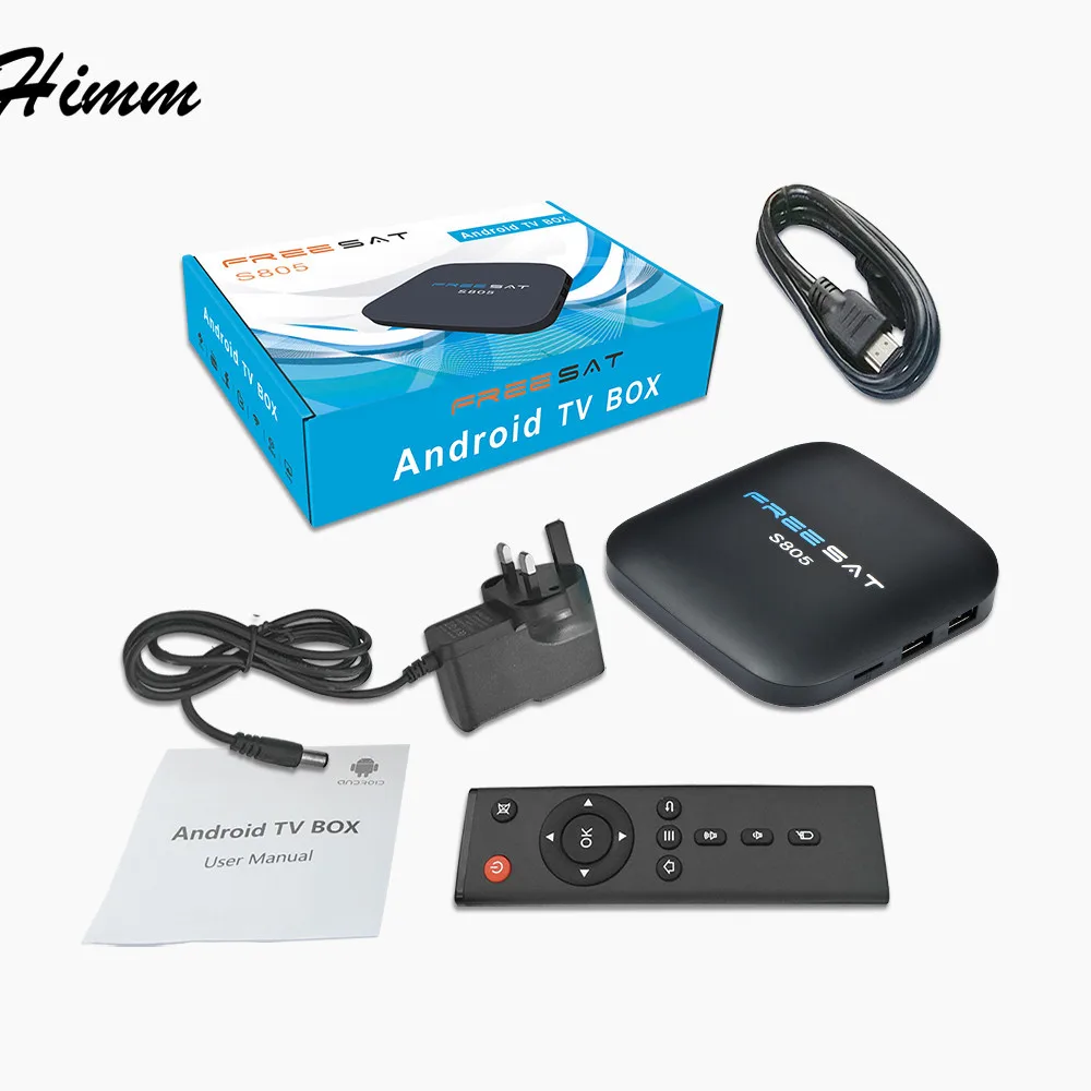 2017 freesat S805 IP TV Box Android FTA Wi-Fi skype youtube интернет телеприставки | Электроника