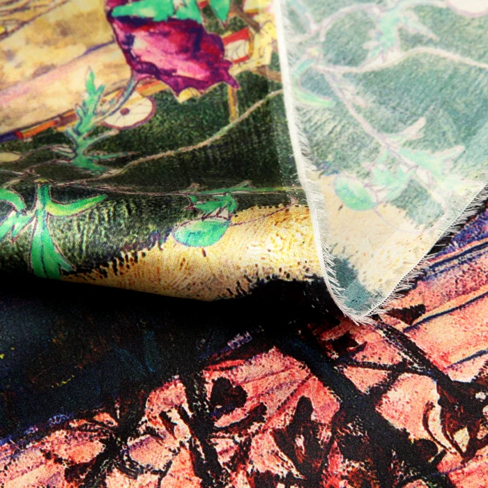 CNUM SP341 чистого шелка/лето/шелк ткань эластичная Шармез шелк 93% спандекс 7%/Ширина: