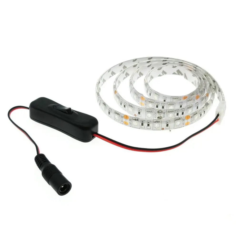 

LED Plant Grow Lights 5050 LED Strip DC12V Red Blue 3:1 4:1 5:1 for Greenhouse Hydroponic Plant Growing + Switch