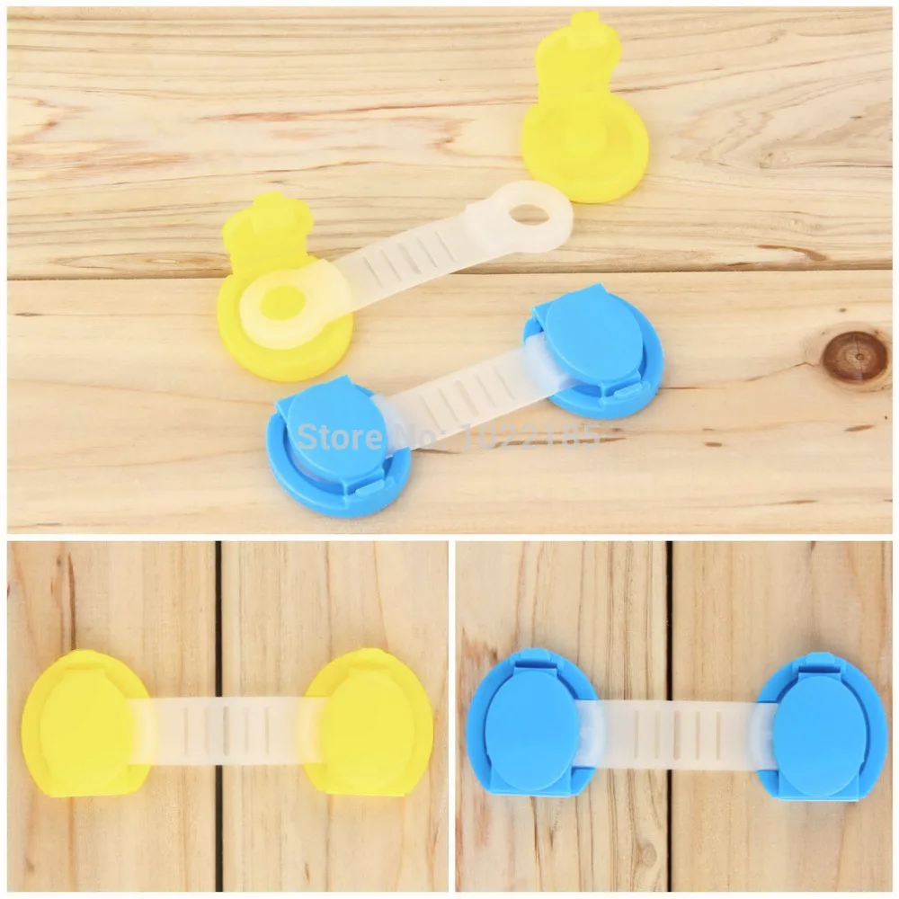 5 шт./компл. пластиковые замки для дверей шкафов ящиков холодильника туалета