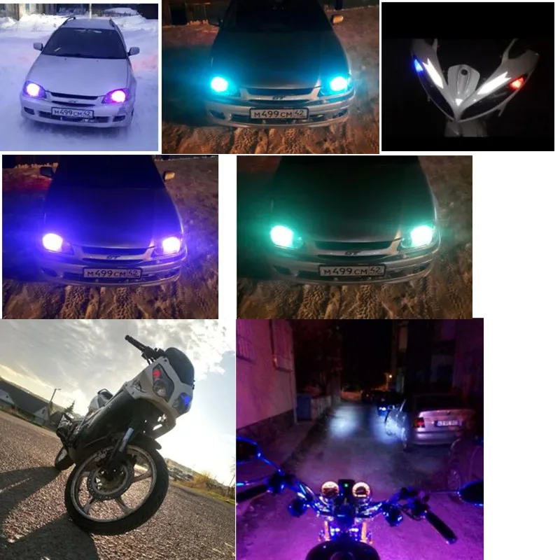 1 комплект 5050 SMD RGB LED T10 W5W 194 168 автомобильный боковой фонарь с клиновидным цоколем