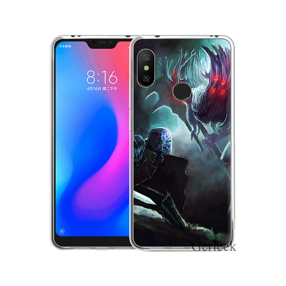 Desxz Cell Phone Case for Redmi GO 7 4 Prime 3S 3 Pro 4A 4X 5 6 6A 5A Plus Cover Dark Soul Bag | Мобильные телефоны и