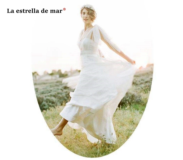 Vestido madrinha2019 Новое Тюлевое платье трапециевидной формы с рукавами-крылышками фиолетового и розового цветов длинное свадебное платье для гостей под$50