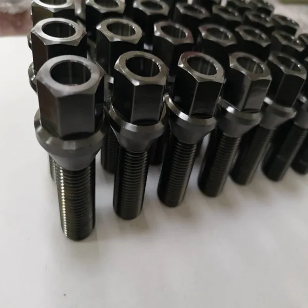 Pytitans бренд Gr5 титановые Колесные гайки M14* 1,25 M14* 1,5 Красочные Титановые Болты 20 шт для продажи цена со скидкой