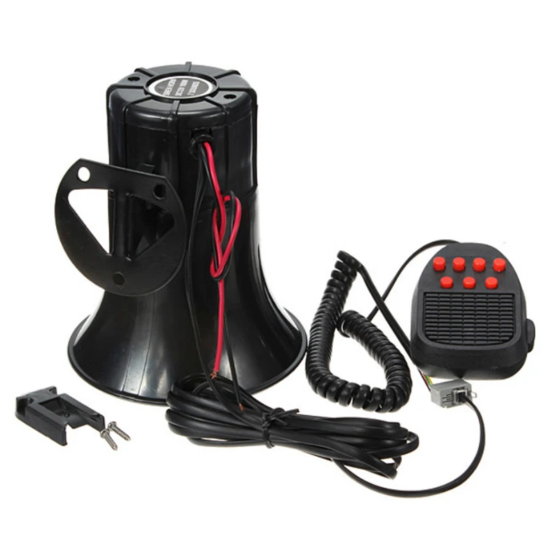 Van Truck Siren Loud Car Motor Motorcycle 12V 50W 115db Tone Wehicle Horn Auto Speaker Alarm CAR Accessory | Автомобили и