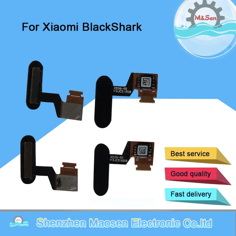 

Original M&Sen For Xiaomi Black Shark BlackShark SKR-A0 SKR-H0 Fingerprint Scanner Home Button Flex CableTouch Sensor Key tools